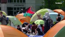 Israeli Counter Protesters Clash With Pro-Palestinian Activists at U.S. Schools