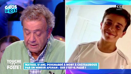 Matisse, 15 ans, poignardé à mort à Châteauroux par un mineur Afghan : Que s'est-il passé ?