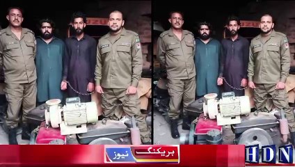 گجرات وزیراباد میں ڈکیتی چوری وارداتیں کرنے والے گینگ گرفتار #gujrat