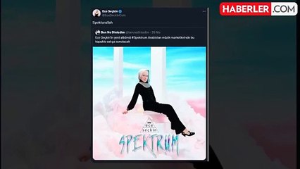 Ece Seçkin "Arabistan'daki albüm kapağı" diye paylaşılan görsele yorumsuz kalamadı