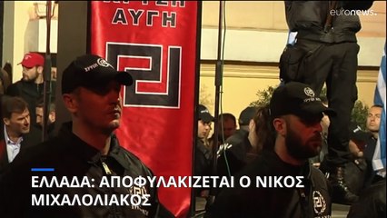 Αποφυλακίζεται ο αρχηγός της εγκληματικής οργάνωσης Χρυσή Αυγή, Νίκος Μιχαλολιάκος