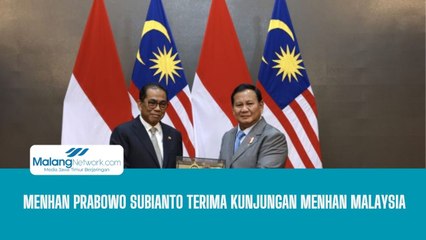Menhan Prabowo Subianto Terima Kunjungan Kehormatan Menhan Malaysia