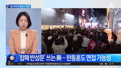 ‘참패 반성문’ 쓰는 與…한동훈도 면접?