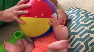 Contagious Giggles!  This Baby Can't Stop Laughing at Dad's Silly Sounds