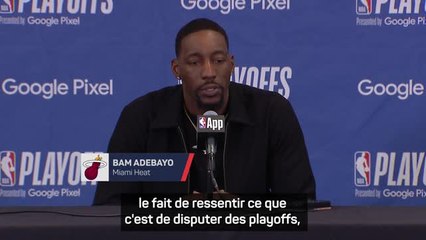 Heat - Adebayo : "Nous tirons beaucoup d'enseignements de cette série contre Boston"