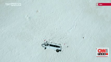 Çığ altında kalan minibüs 4 ay sonra ortaya çıktı