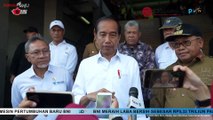 Inilah Momen Jokowi Saat Cek Harga Sembako di NTB