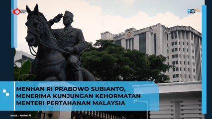 Menteri Pertahanan Malaysia Temui Menhan RI Prabowo Subianto, Disambut dengan Upacara Kemiliteran