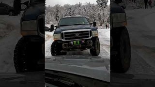 Pickup Truck Slides Into Another Vehicle on Ice Trail in Provo, Utah