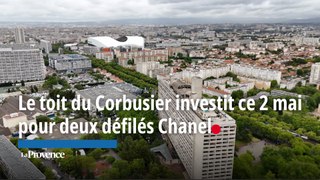 Le toit du Corbusier investit aujourd’hui pour deux défilés Chanel