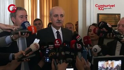 Numan Kurtulmuş'tan DEM Parti'ye ziyaret! _Anayasa tartışmaları ekonomik krizi gölgelememeli..._