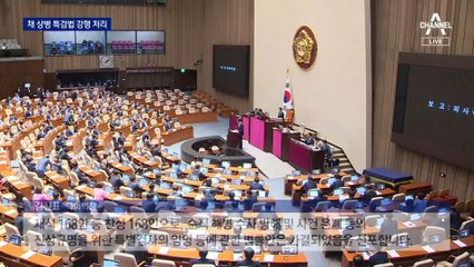 민주당, 채 상병 특검법 강행 처리