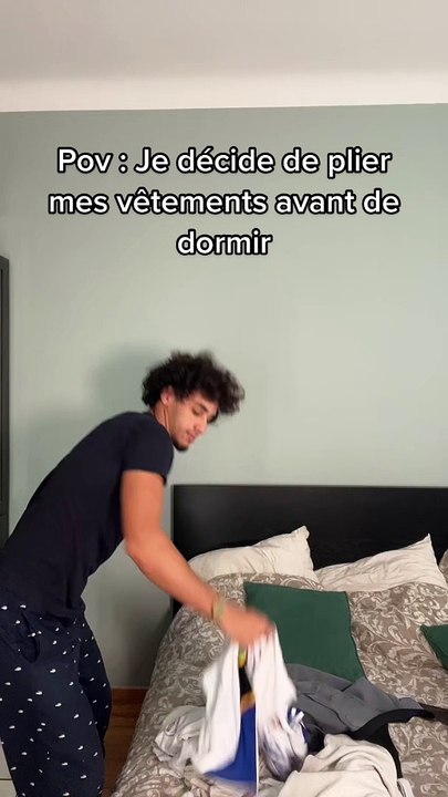 La flemme aime bien attraper ma veste 