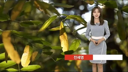 [날씨] 내일 다시 초여름 더위…출근길 안개 주의