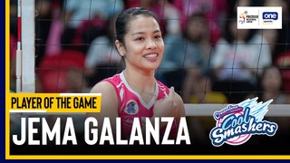 PVL Player of the Game Highlights: Jema Galanza powers Creamline in four sets (1)