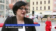 Pierwsza biało czerwona flaga we Wrocławiu
