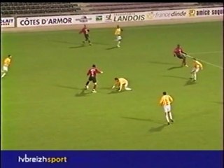 2004-05 - 8eT- 30 - Fauré - GUINGAMP - LA ROCHE SUR YON  4-0