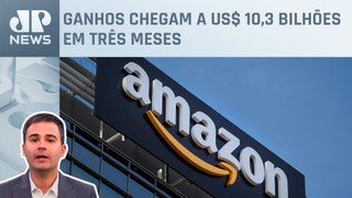 Lucro da Amazon triplica no primeiro trimestre de 2024; Bruno Meyer comenta