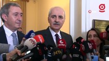 TBMM'de yeni Anayasa mesaisi: Numan Kurtulmuş, DEM Parti'yi ziyaret etti