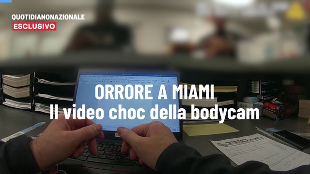 Matteo Falcinelli nella centrale di polizia: la violenza durante l'arresto