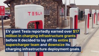 Millions For What? Tesla Reportedly Took $17M In Federal Charging Grants Before Elon Musk Laid Off Supercharger Team