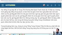 Học tiếng Trung Ngõ 80 Lê Trọng Tấn Khương Mai Quận Thanh Xuân bài 10