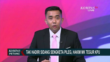 Absen Dalam Sidang, Hakim MK Nilai KPU Tak Serius Jalani Proses Sidang PHPU Pileg