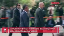 Ankara'da merakla beklenen zirve: Gözler Erdoğan ve Özel'de