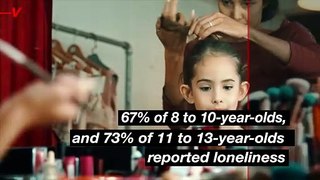 Almost 70 Percent of Girls Ages Five to 13 Experience Loneliness