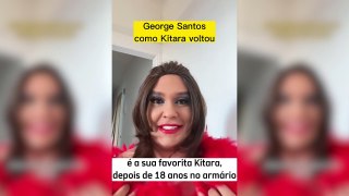 George Santos reaparece como drag queen Kitara Ravache após 18 anos