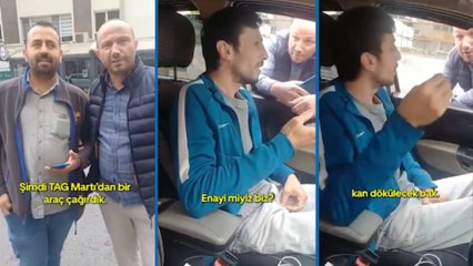 Taksiciler, Martı TAG çağırıp tehdit etti: Kan dökülecek kan!