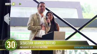 Es imposible que no se me salga el hincha Sebastián  Arango Botero, nuevo presidente de Atlético Nacional