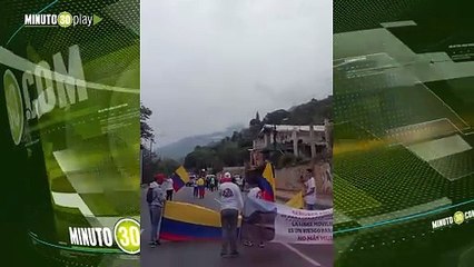 Avanza el plan tortuga del comité 'No Más Peajes' en la Autopista Norte reportan congestión la vía