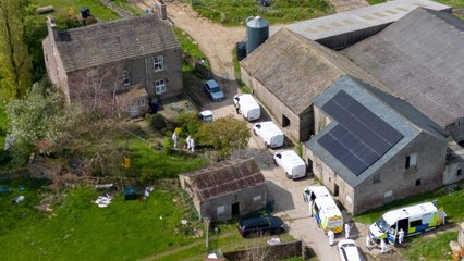 First pictures show farm at the centre of deadly shoot-out that left man dead