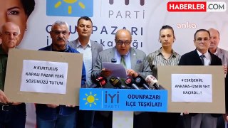 İYİ Parti Odunpazarı İlçe Başkanı Ankara-İzmir YHT Güzergahında Eskişehir Durağı Olmamasına Tepki Gösterdi