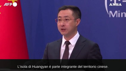 Tensione Cina-Filippine, Pechino: "Stop ad azioni provocatorie nel Mar Cinese"