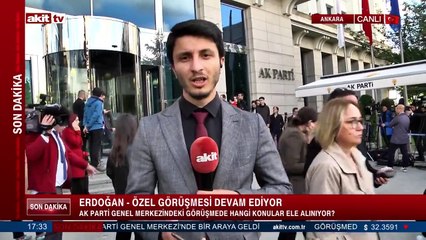 Cumhurbaşkanı Erdoğan - Özel görüşmesi sona erdi