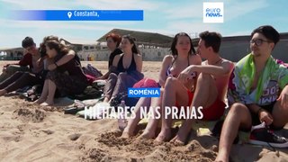 Turistas invadem praias da Roménia