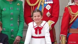 VIDEO GALA - Princesse Charlotte : du haut de ses 9 ans, elle suit les traces d'Elizabeth II