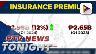 GSIS insurance premiums up 12% in Q1 2024
