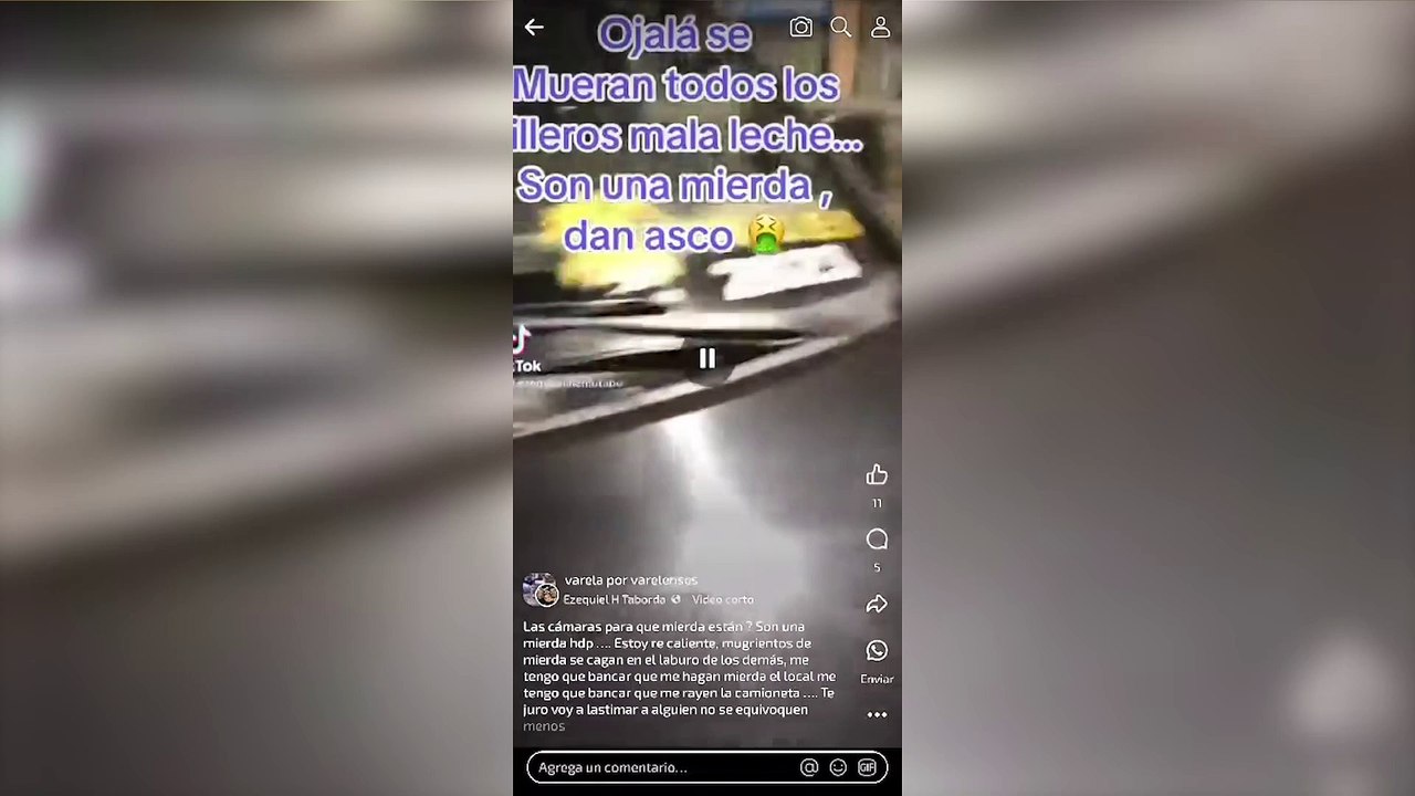 Un concejal de LLA de Florencio Varela pedía “que se mueran todos los villeros” después de un accidente de tránsito