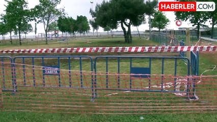 Küçükçekmece'de 5 yaşındaki çocuğun düşerek hayatını kaybettiği çukur kapatıldı