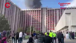 Trakya Üniversitesi Tıp Fakültesi Hastanesi'nde yangın