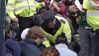 Peckham protestors won't move 'until our friends are safe'