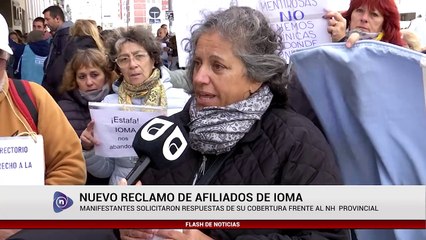 NUEVO RECLAMO DE AFILIADOS DE IOMA