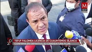 TEPJF acepta candidatura plurinominal a Cuauhtémoc Blanco