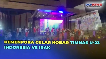 Kemenpora Gelar Nobar Timnas U-23 Indonesia vs Irak, Sajikan Hiburan Sebelum Laga