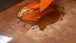 MOSAÏQUE THON PASTÈQUE  Hunter gourmet à la recherche du goût ! #gourmet #recette #cuisine #trompeloeuil #pasteque #watermelon #thon #recipe #recipes #food #mosaic #marinade #cuisson #technique
