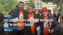 Les supporters de l'OM rencontrent les adeptes de la mode au défilé Chane