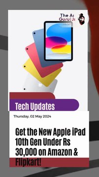 Get the New Apple iPad 10th Gen Under Rs 30,000 on Amazon & Flipkart